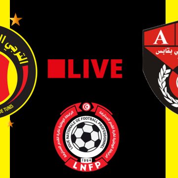 Espérance Tunis vs Gabès en live streaming : Championnat de Tunisie