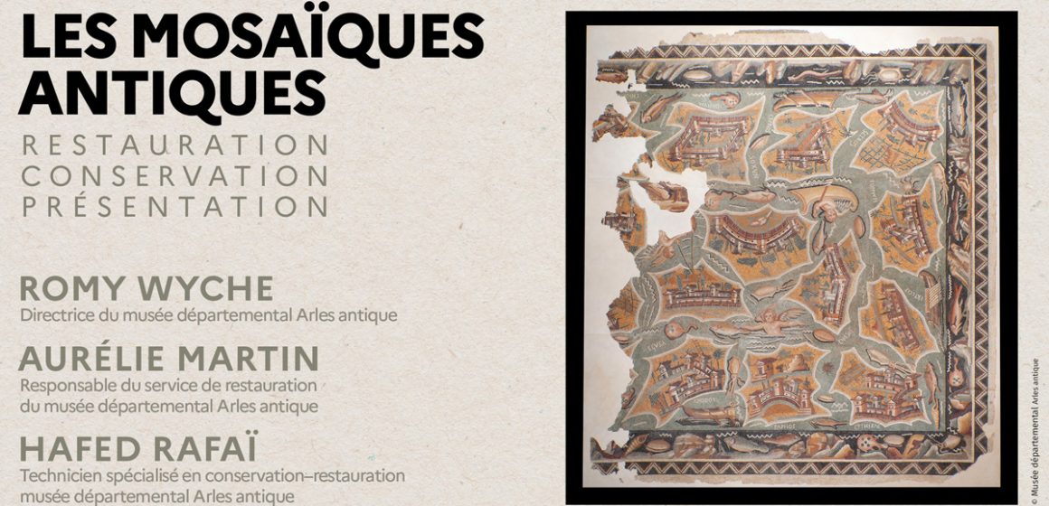 Conférence-débat à l’IFT : « Les mosaïques antiques : restauration, conservation, présentation »