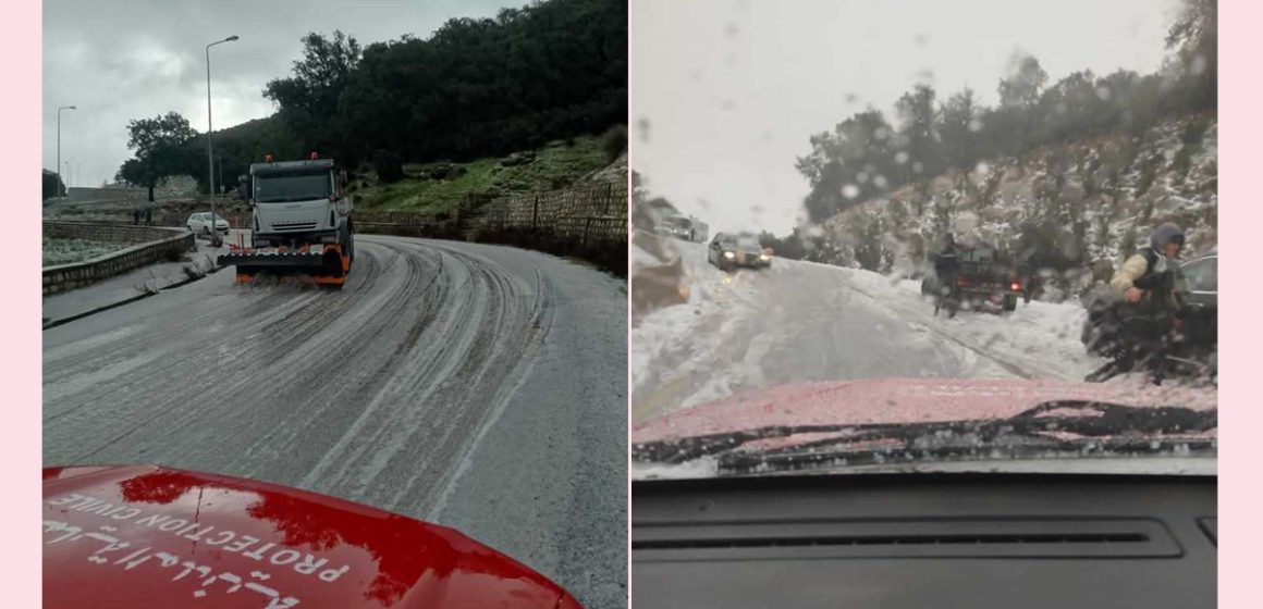 Neige-Tunisie : Recommandations de la Protection civile aux usagers de la route