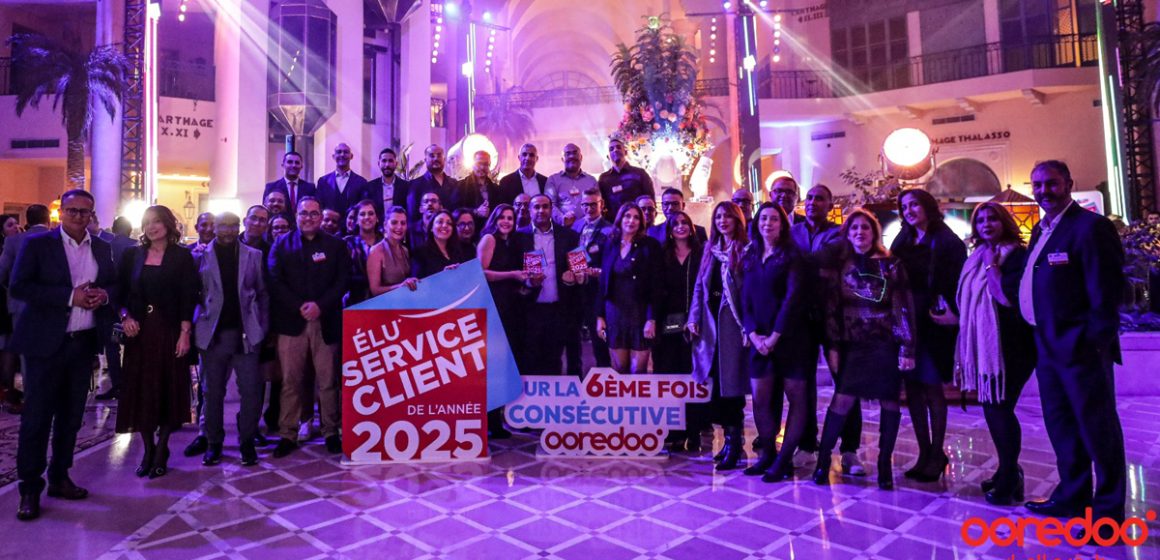 Ooredoo Tunisie sacrée « Service Client de l’année 2025 »