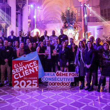 Ooredoo Tunisie sacrée « Service Client de l’année 2025 »