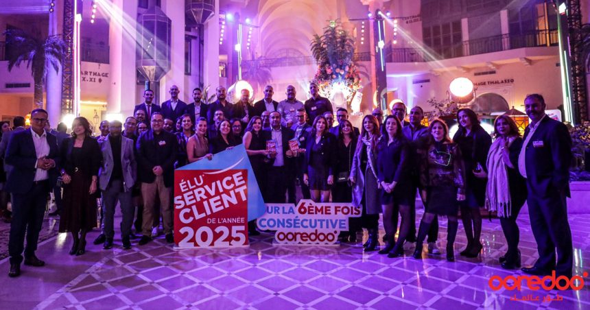 Ooredoo Tunisie sacrée « Service Client de l’année 2025 »