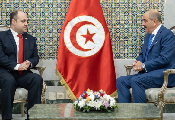 Tunisie-Ukraine : Mohamed Ali Nafti reçoit Maksym Subkh (MAE)