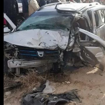 Accident de la route à Gafsa : Deux morts et 4 blessés