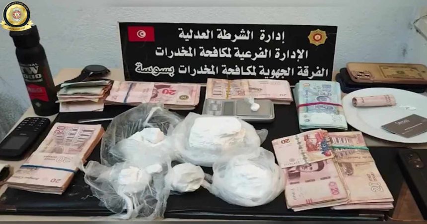 Trafic de cocaïne à Sousse : Un couple et son complice arrêtés