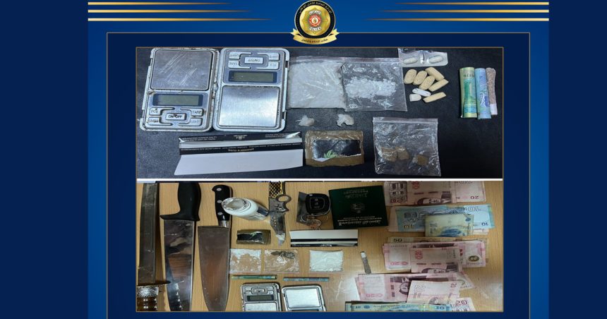 La Marsa : Drogues et armes blanches saisies chez un dealer