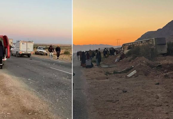 Sept blessés dans un accident de la route à Gafsa