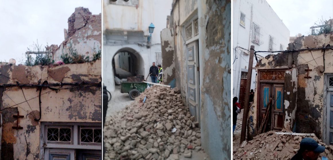 Médina de Kairouan : Une femme blessée dans l’effondrement d’un pan de maison