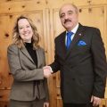 Davos : Entretien entre Mohamed Ali Nafti et la Directrice de l’OIM (MAE)