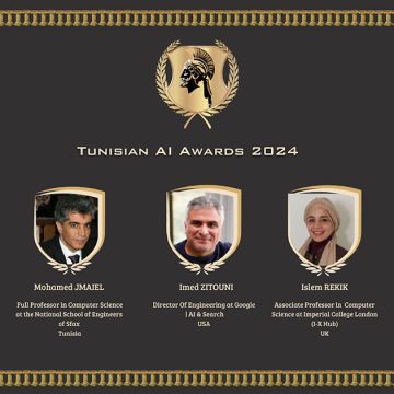 Imed Zitouni, Islem Rekik et Mohamed Jmaiel, lauréats des Tunisian AI Awards  2024