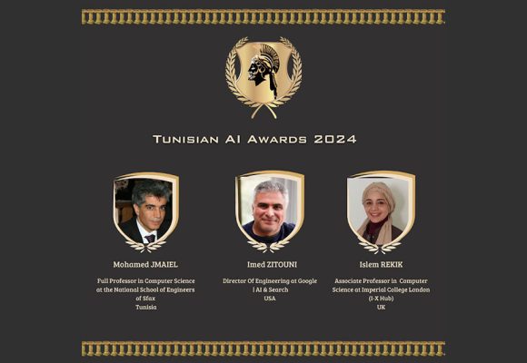 Imed Zitouni, Islem Rekik et Mohamed Jmaiel, lauréats des Tunisian AI Awards  2024