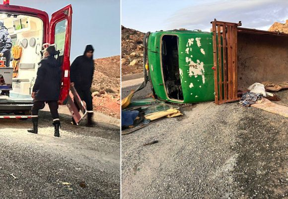 Accident à Sidi Bouzid : Décès du conducteur et 6 ouvriers agricoles blessés