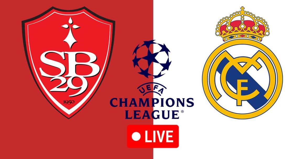 Brest vs Real Madrid en live streaming : Ligue des Champions 2025