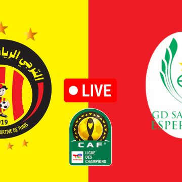 Espérance Tunis vs Sagrada Esperança en live streaming : match retour CAF