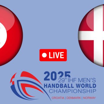 Tunisie vs Danemark en live streaming : Championnat du Monde de Handball