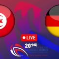 Tunisie vs Allemagne en live streaming : Championnat du Monde de Handball