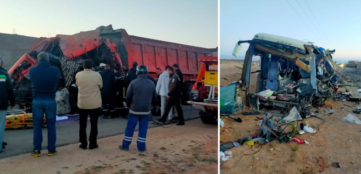 Drame à Gafsa | Un accident de la route fait six morts et neuf blessés