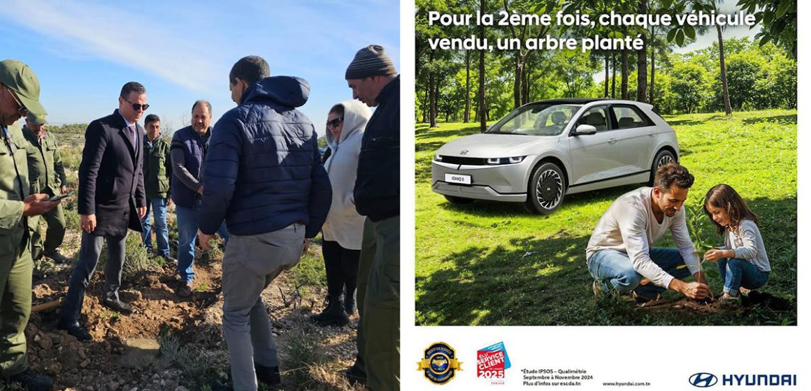 Hyundai Tunisie: un arbre planté pour chaque véhicule vendu