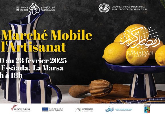 Le Marché mobile de l’artisanat du 20 au 28 février à la Marsa