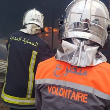 Incendie dans une usine de bois à Sfax : 4000 m² ravagés par les flammes (Photos)