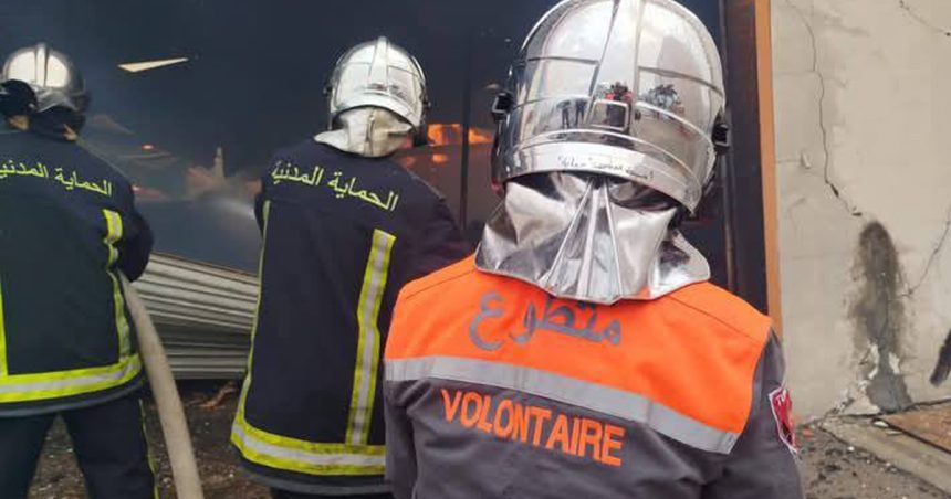 Incendie dans une usine de bois à Sfax : 4000 m² ravagés par les flammes (Photos)