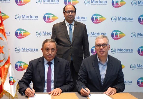 Medusa va fournir à Tunisie Télécom une liaison sous-marine en fibre optique