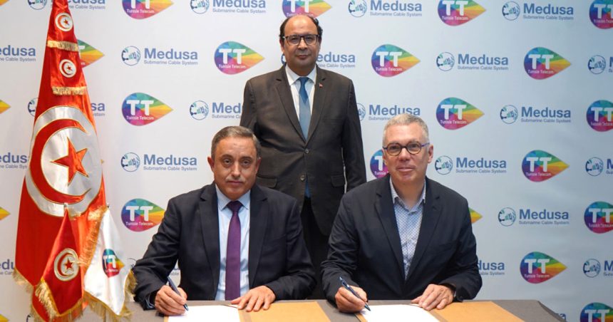 Medusa va fournir à Tunisie Télécom une liaison sous-marine en fibre optique