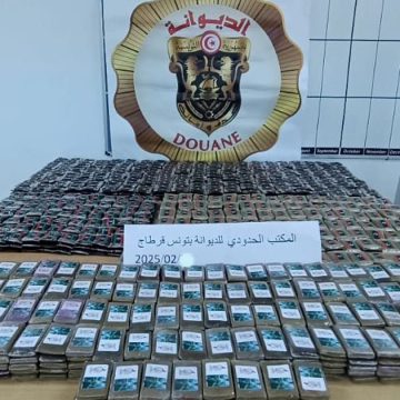 Douane | Saisie de 96 kg de cannabis à l’aéroport de Tunis-Carthage