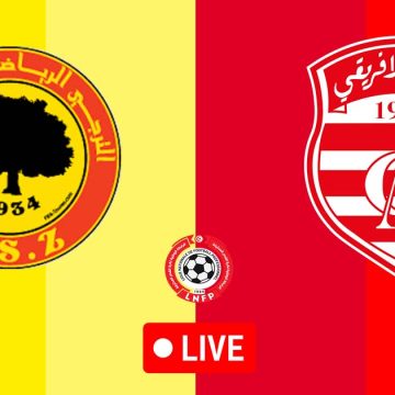 Zarzis vs Club Africain en live streaming : Championnat de Tunisie