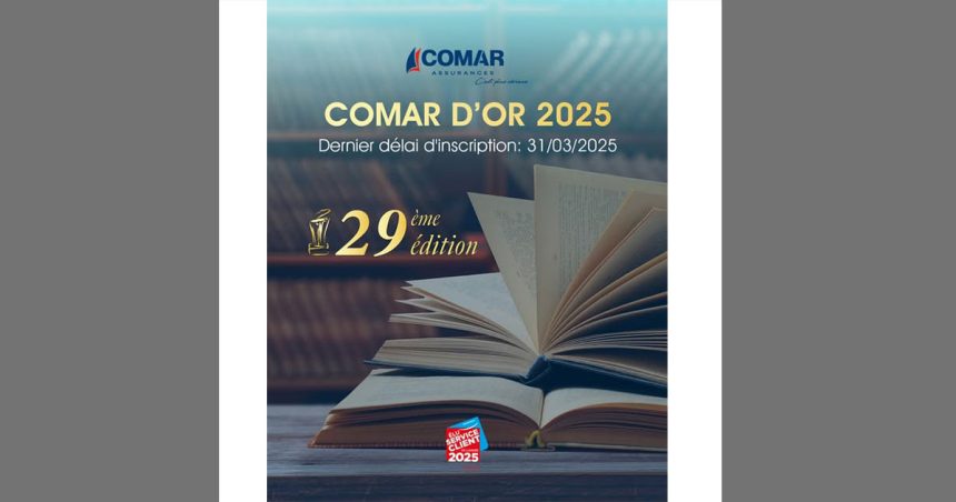 Prix Comar d’Or 2025 | Encore une dizaine de jours pour candidater  