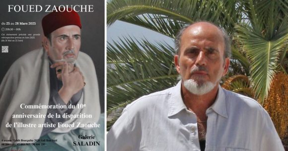 Galerie Saladin | Une rétrospective du peintre Foued Zaouche (1944-2015)