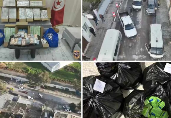 Grand-Tunis | 5 arrestations et saisie de 76.000 comprimés de stupéfiants (Vidéo)