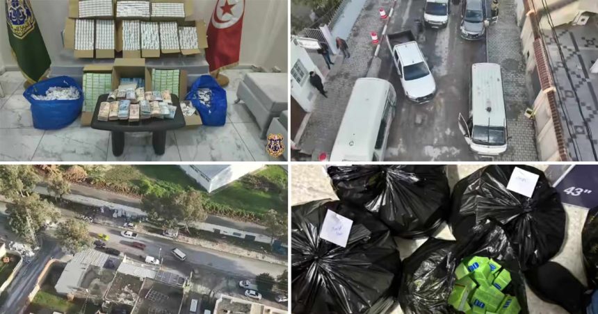 Grand-Tunis | 5 arrestations et saisie de 76.000 comprimés de stupéfiants (Vidéo)