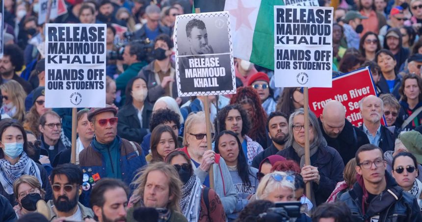 L’affaire du Palestinien Mahmoud Khalil secoue les États-Unis