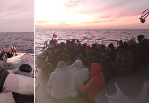 Douane tunisienne | Sauvetage de 64 migrants au large de Mahdia