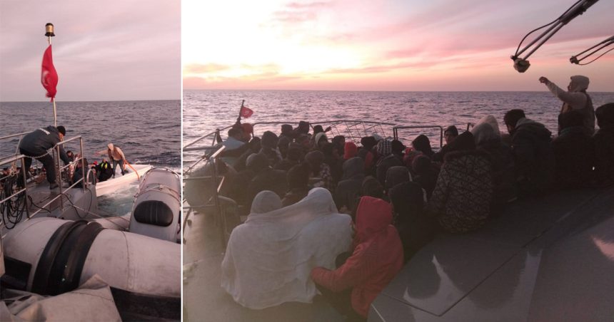 Douane tunisienne | Sauvetage de 64 migrants au large de Mahdia