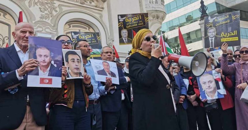 Tunis | Rassemblement de protestation du Front du salut national