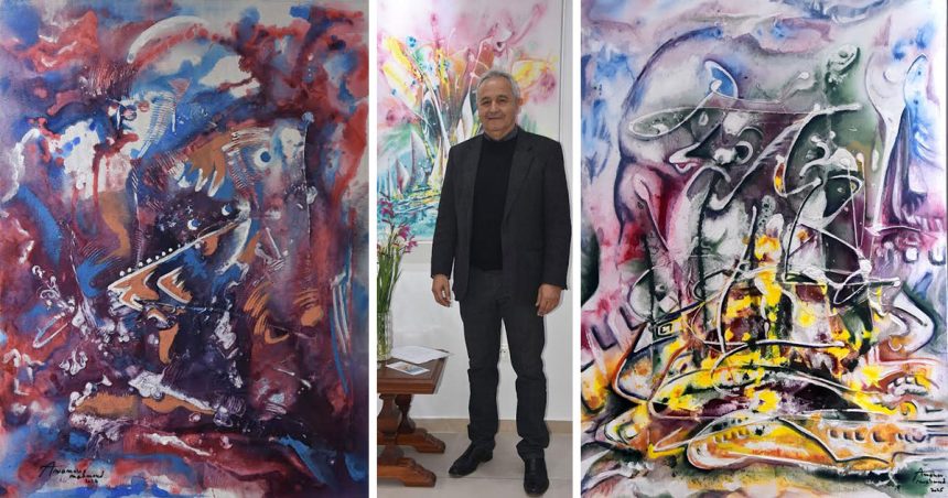 Mahmoud Amamou | Entre densité figurative et légèreté abstraite