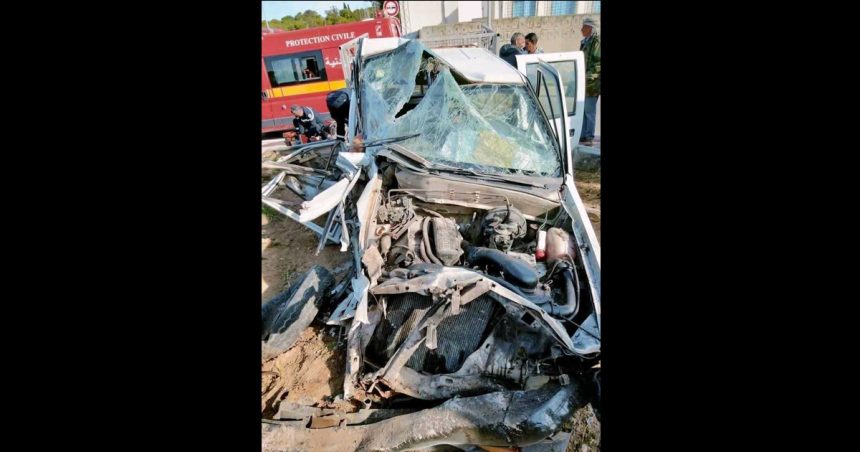 Cinq blessés dans un accident de la route à El-Fahs