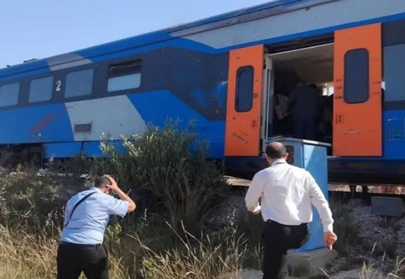 Le moteur d’un train assurant la liaison Sousse-Tunis prend feu  