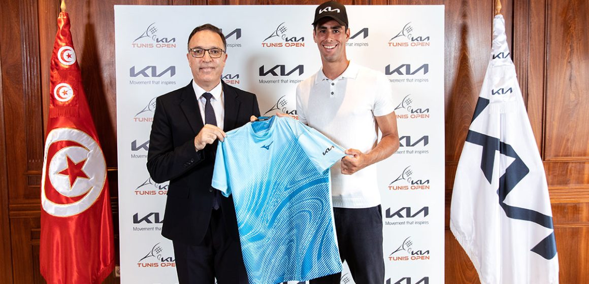 Tennis │ Kia sponsorise Aziz Dougaz au Kia Tunis Open 2025
