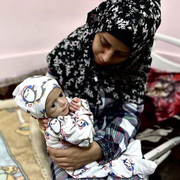 Israël affame les bébés et les enfants palestiniens