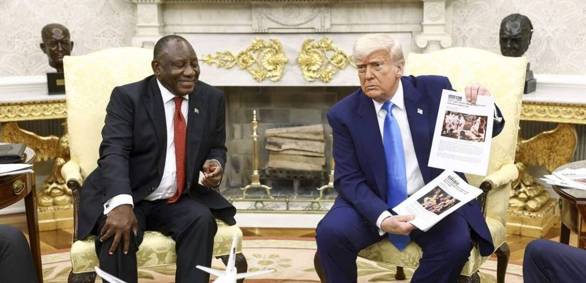 Trump accuse l’Afrique du Sud de génocide contre les Blancs
