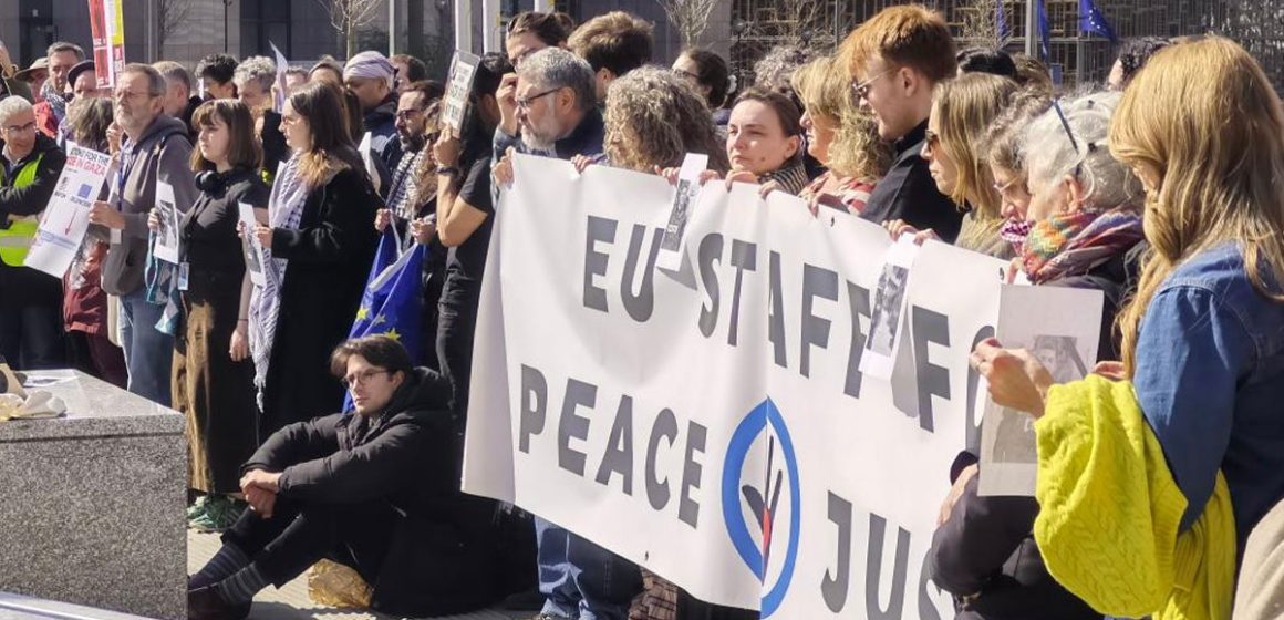 Pas en notre nom │ Le personnel de l’UE exige une action à Gaza