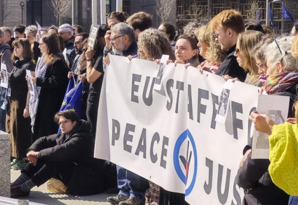 Pas en notre nom │ Le personnel de l’UE exige une action à Gaza