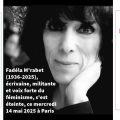 Fadéla M’Rabet, pionnière du féminisme algérien, s’éteint à 90 ans
