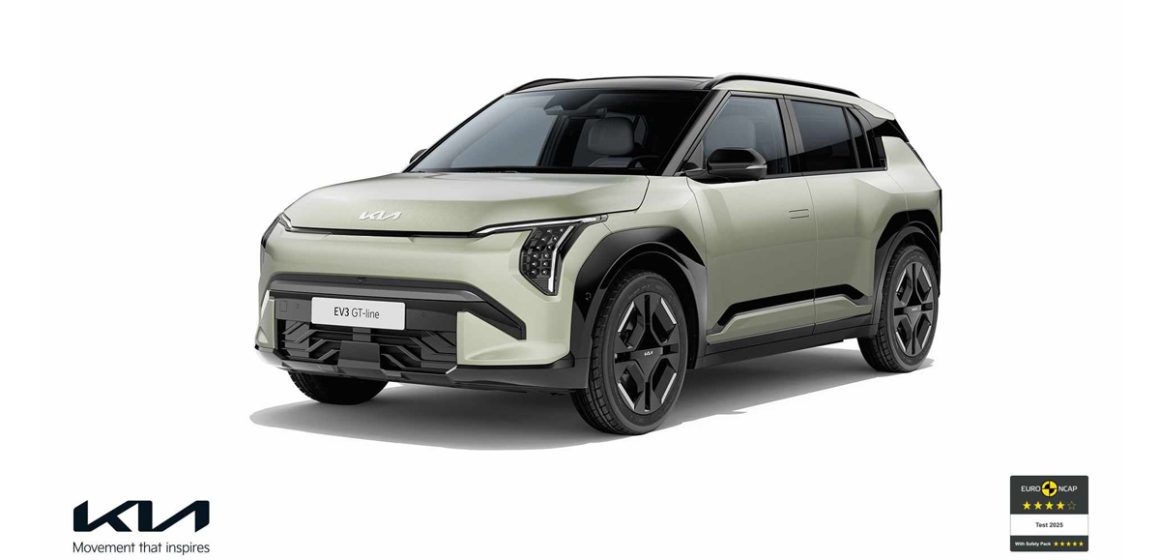 Kia EV3 décroche les 5 étoiles aux crash-tests Euro NCAP
