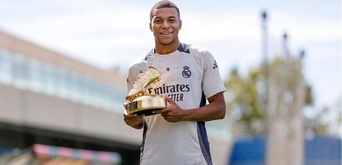 Football │ Kylian Mbappé Soulier d’Or européen 2024/2025 