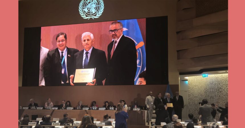 Santé | Dr Majed Zemni reçoit le prix Nelson Mandela (OMS)