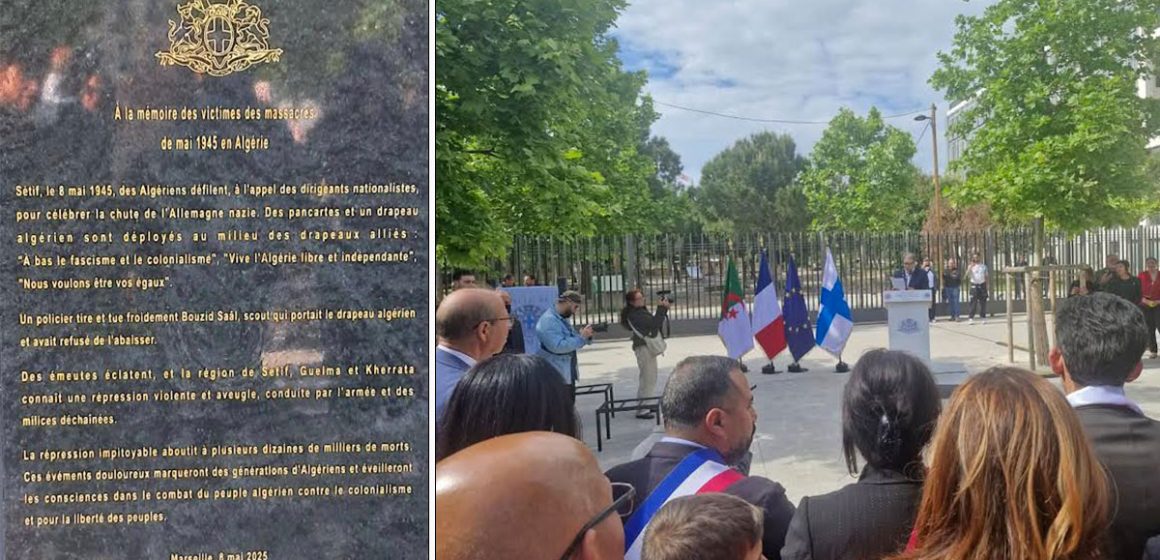 L’hommage de Marseille aux Algériens tués le 8 mai 1945